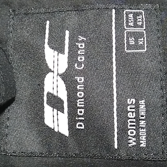 SALE! HP!! Diamond Candy Zip/Button Jacket W/Hood Never Wore Womens - Picture 9 of 11